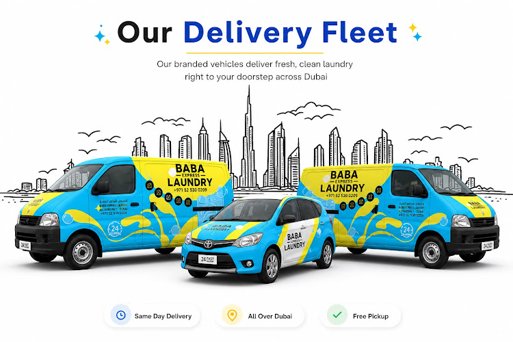 Baba laundry service tecom in Barsha Heights