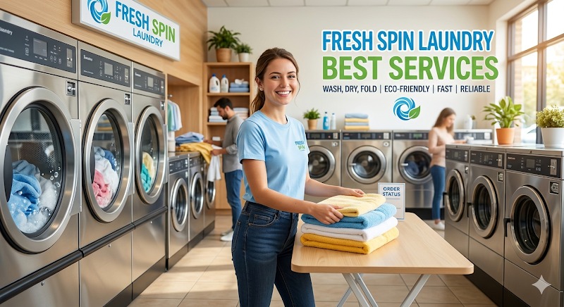 Fresh spin laundry and Dryclean in Al Reem Island