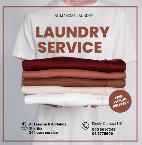 Naseem Al Mamzar laundry service. in Hay Al Nahda
