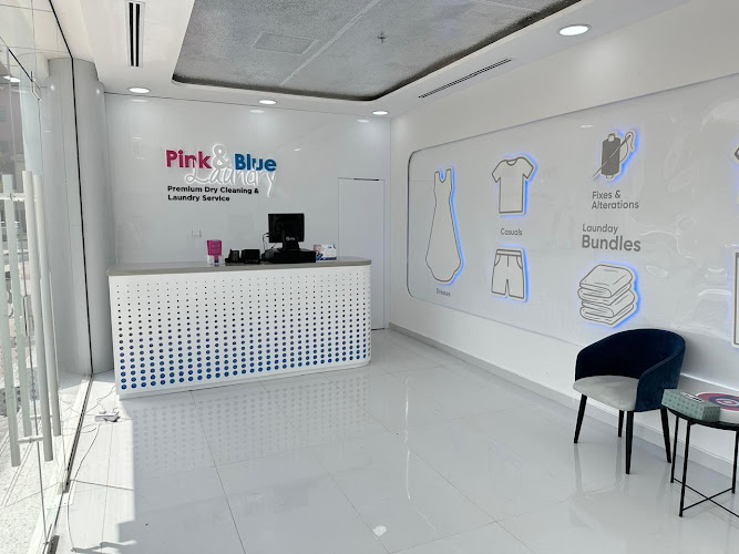 Pink and Blue Laundry Services in Oud Metha