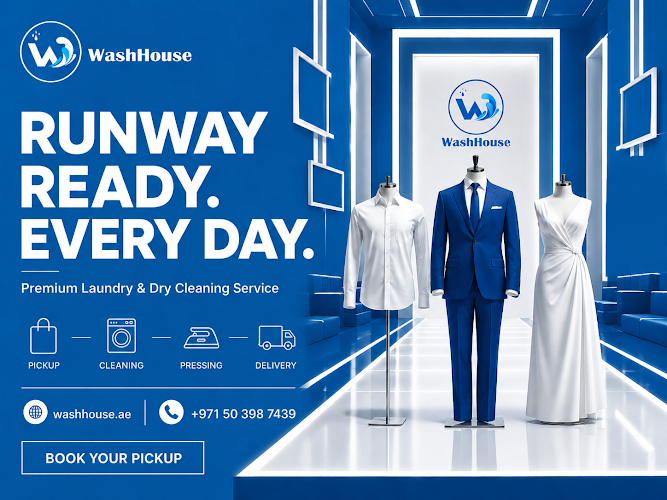 Wash House: Best Laundry Shop & Dry Cleaning in Dubai in Al Barsha South