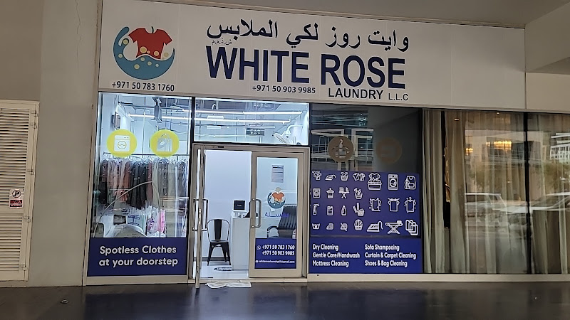 White rose laundry in Business Bay